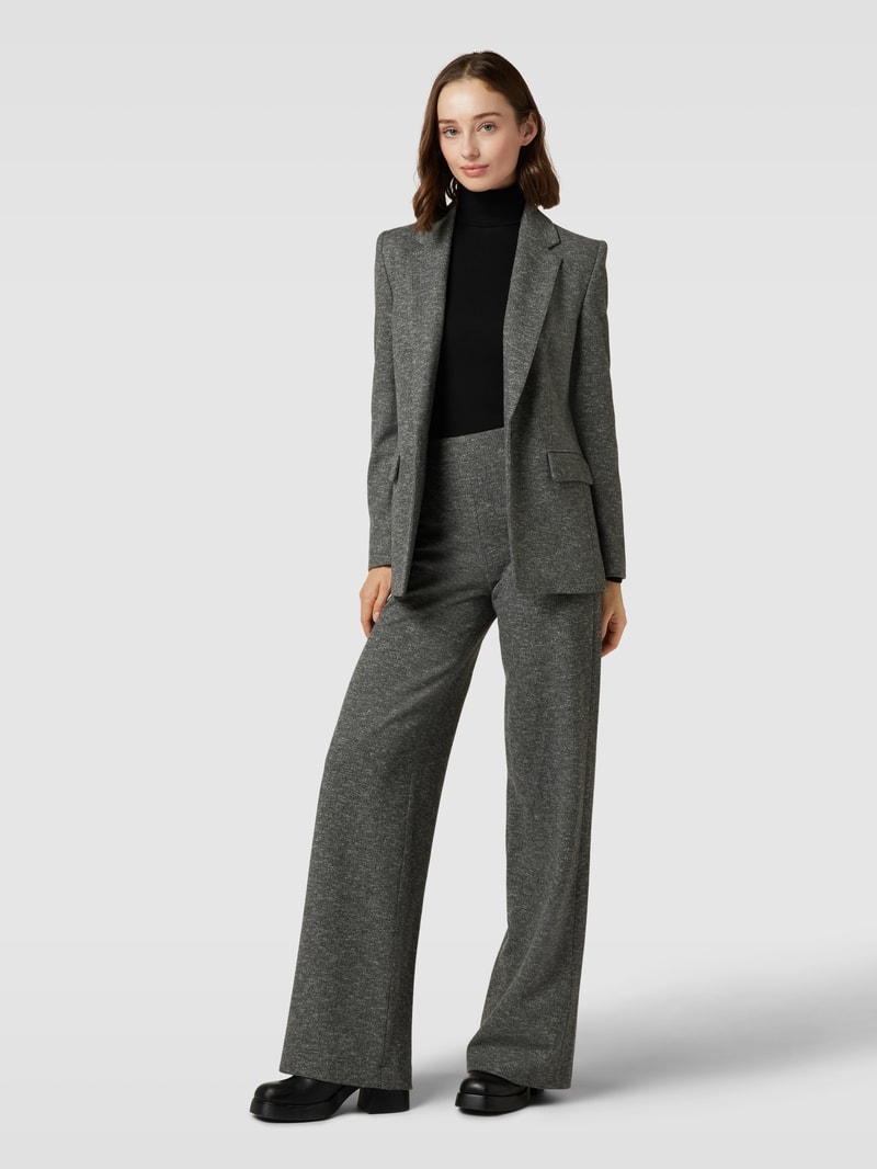 Blazer mit Knopfverschluss Modell 'ATLIN' in anthrazit