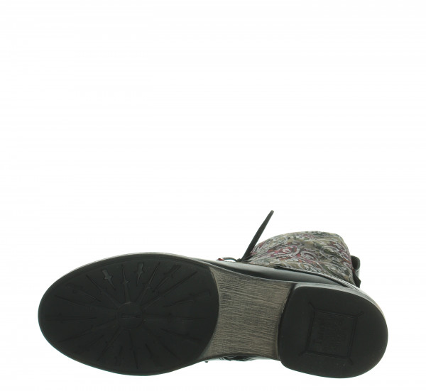 AGRAT Stiefelette - Schwarz/Kombi