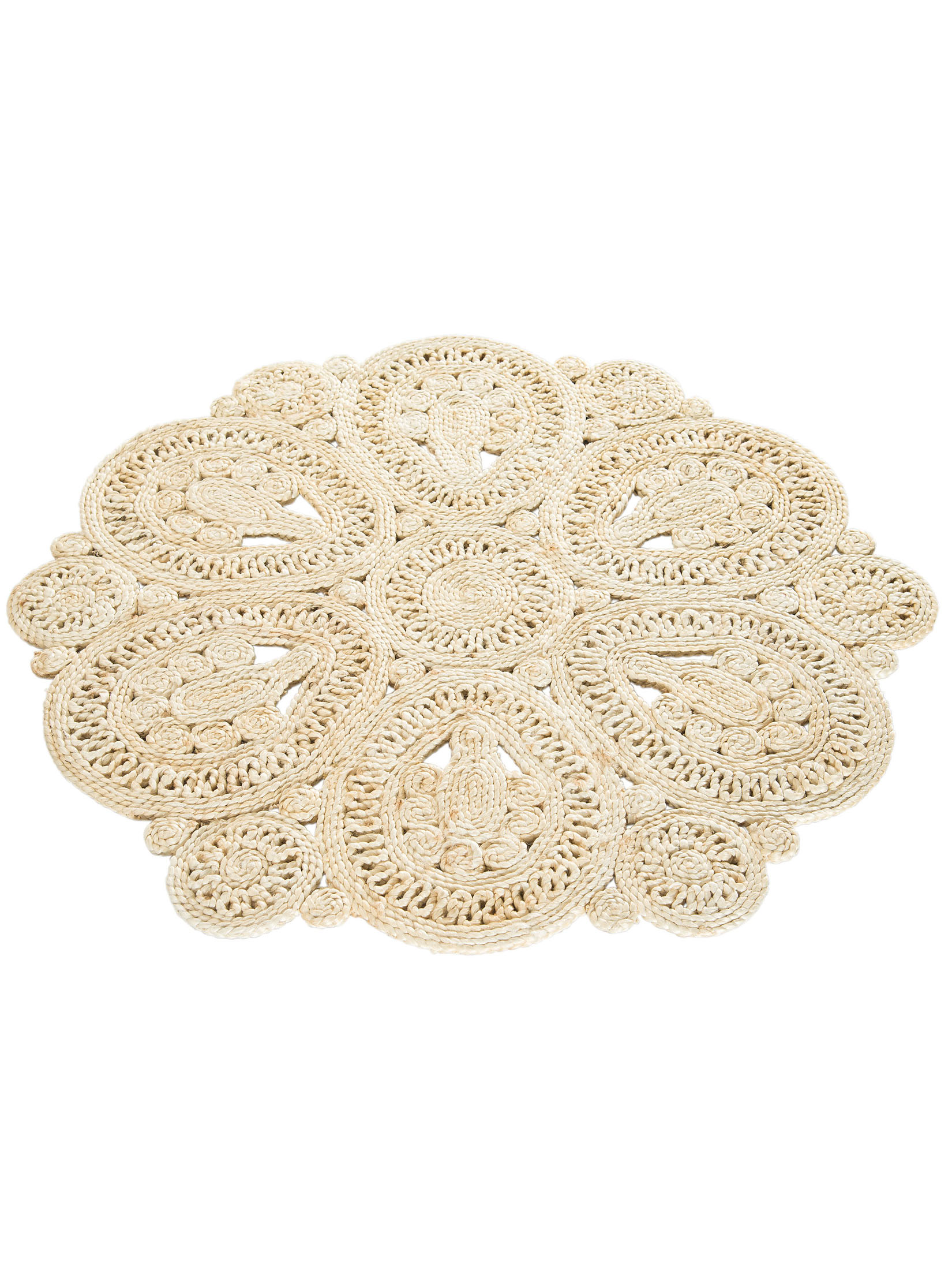 Perleta Jute-Teppich, Beach