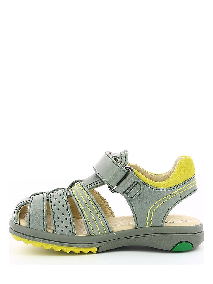 Kickers Leder-Halbsandalen 