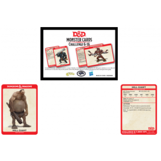 Dungeons & Dragons : Monster Cards - Challenge 6-16 (EN)