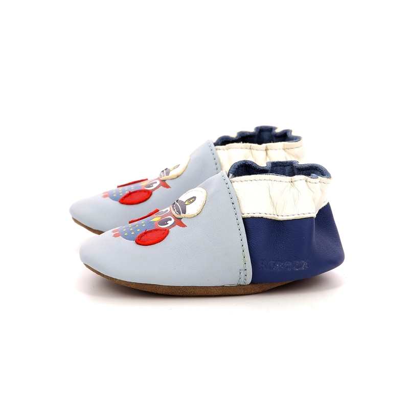 Chaussons cuir tannage vegetal Bird Sailor