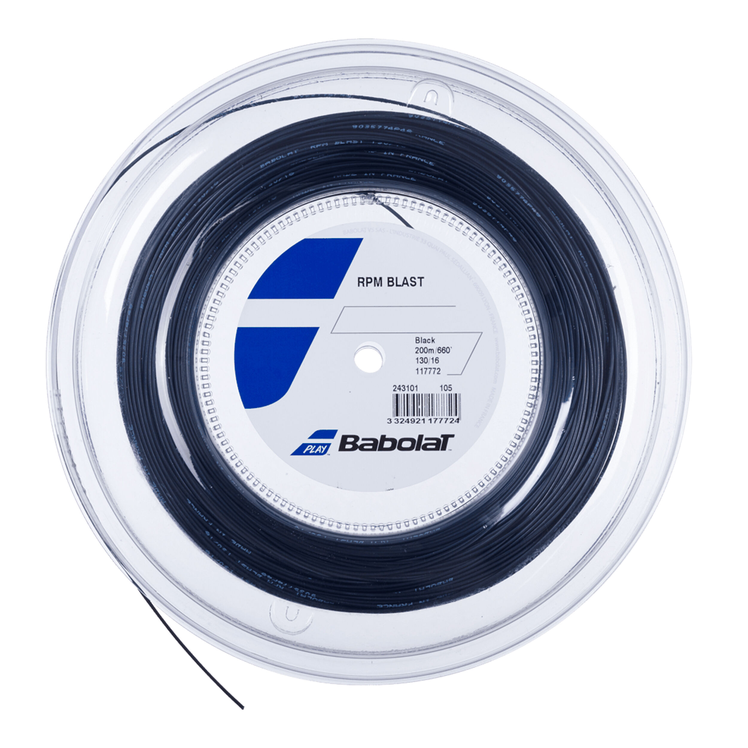 RPM Blast Saitenrolle 200m - Schwarz