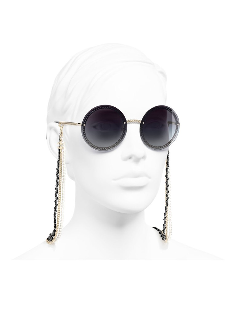 CHANEL ROUND SUNGLASSES