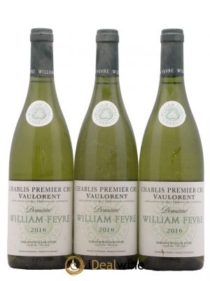 Chablis 1er Cru Vaulorent William Fèvre (Domaine)  2016 - Lot de 3 Bouteilles
