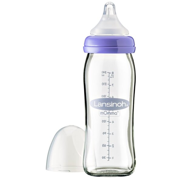 Bottiglia in vetro Lansinoh NaturalWave da 123 g