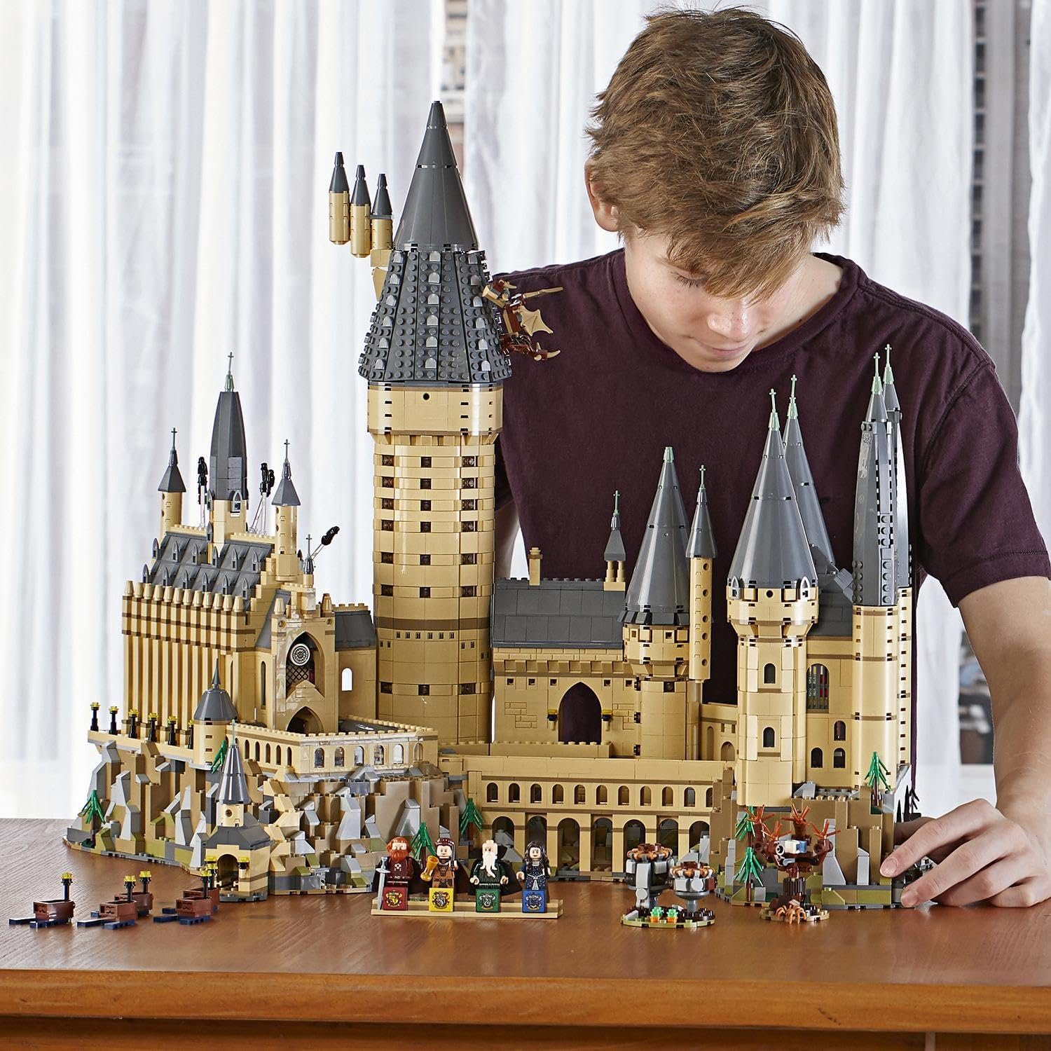 LEGO® Konstruktionsspielsteine Harry Potter Schloss Hogwarts, Schloss Spielzeug, Sammlerstück, (Geschenk Weihnachten, Geburtstag, Frauen Männer Kinder, 6020 St., Baukasten Erwachsene, Kinder Sale), Bausteine Konstruktionssteine, Bausatz, Spielzeug, K