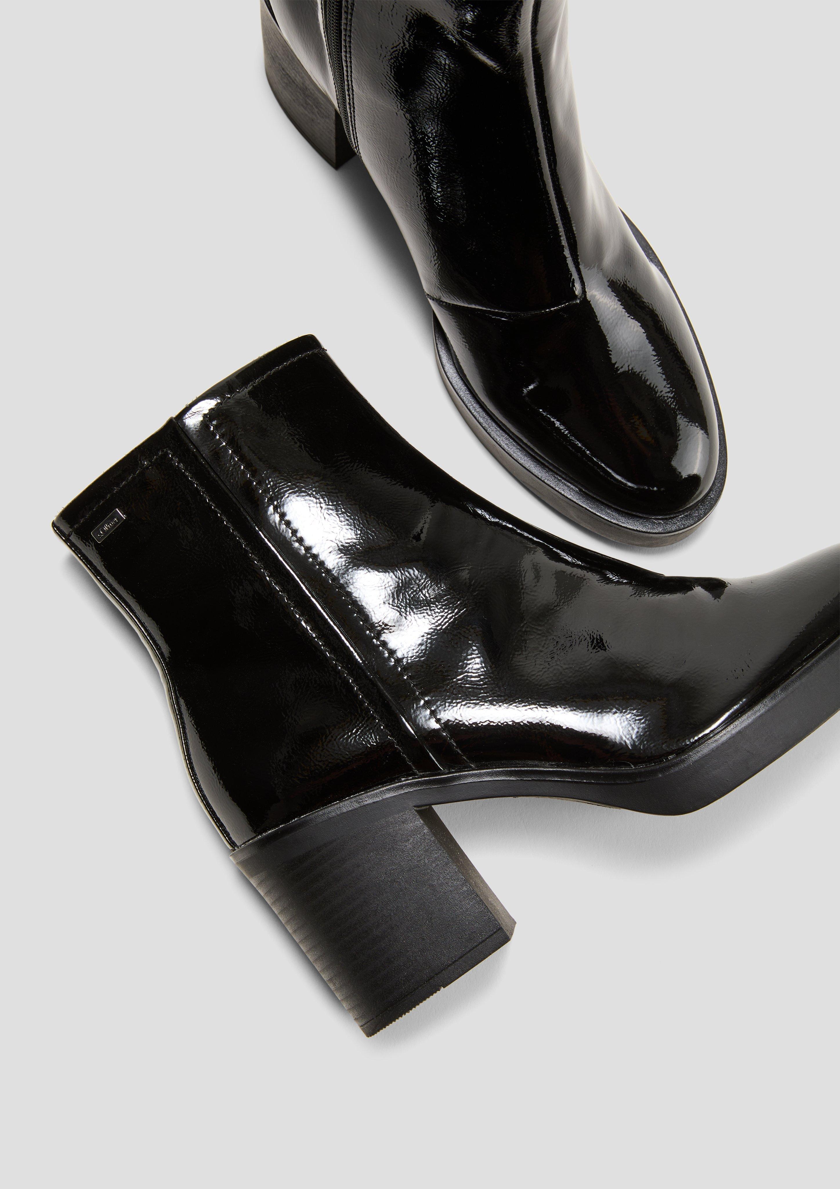 Stiefeletten aus Kunstleder  6008560-018