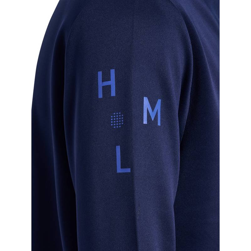 hummel hmlCOURT HALF ZIP L/S Sweatshirt Herren