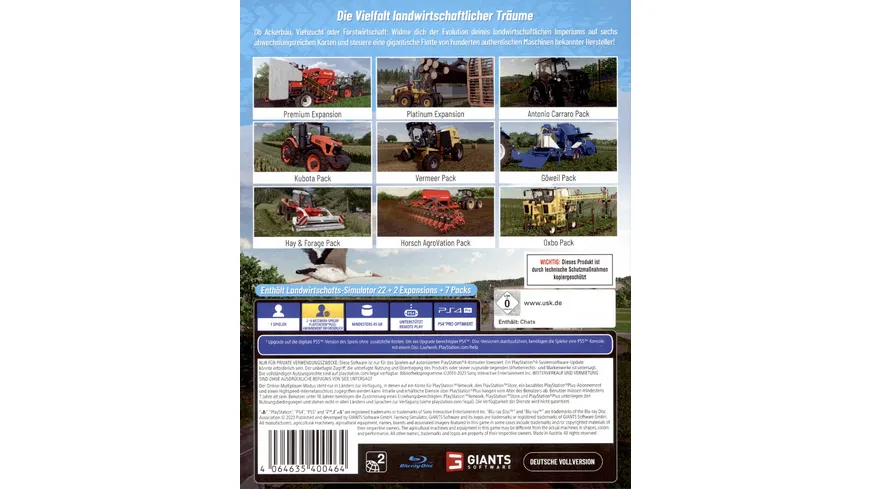 Landwirtschafts-Simulator 22 (Premium Edition)