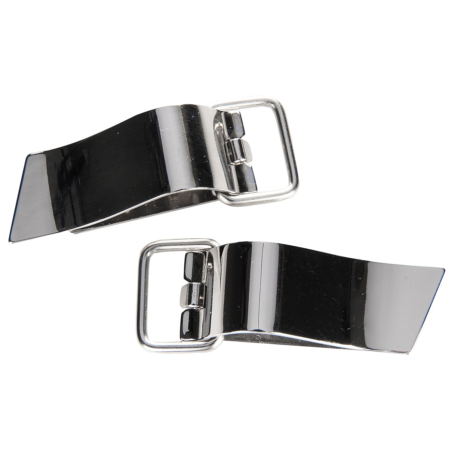 buttinette Clip-Verschlüsse mit Ring, Größe: 15 x 47 mm, Inhalt: 2 Stück
