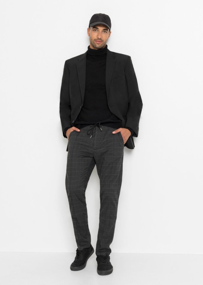 Regular Fit Chino-Schlupfhose, Straight