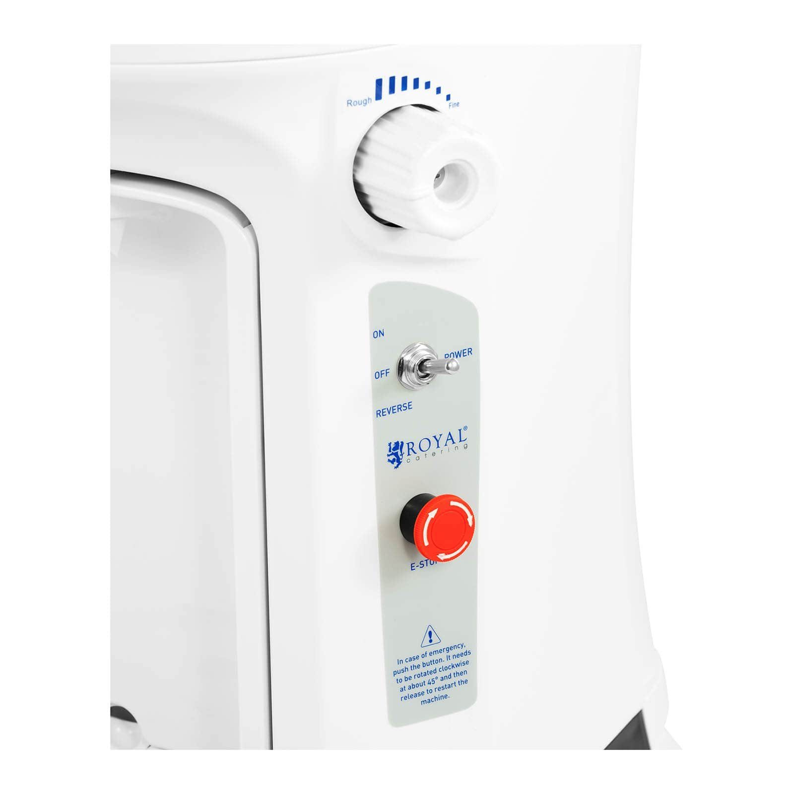 Royal Catering Eiscrusher Ice Crusher - 400 W - 320 U/min - 12 L - stufenlos einstellbar