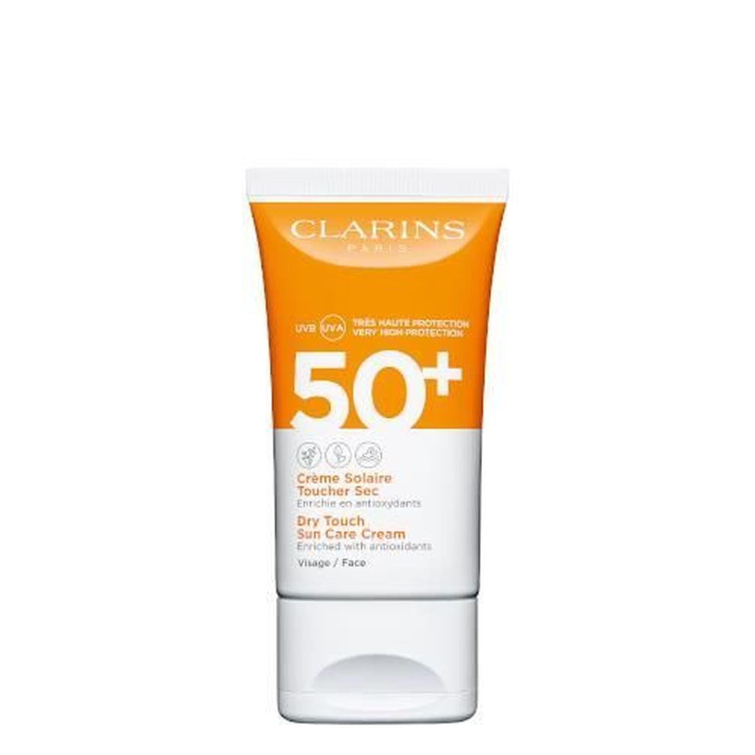 Clarins Crème Solaire Toucher Sec SPF50+ Visage
