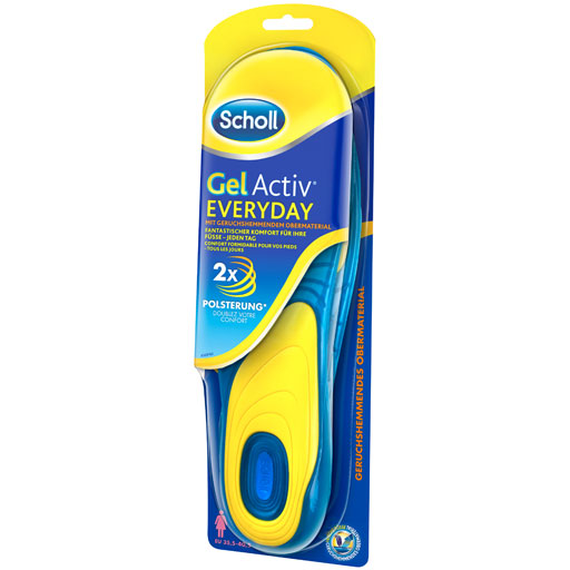 SCHOLL GelActiv Einlegesohlen Everyday women Gr.35,5-40,5  2 St