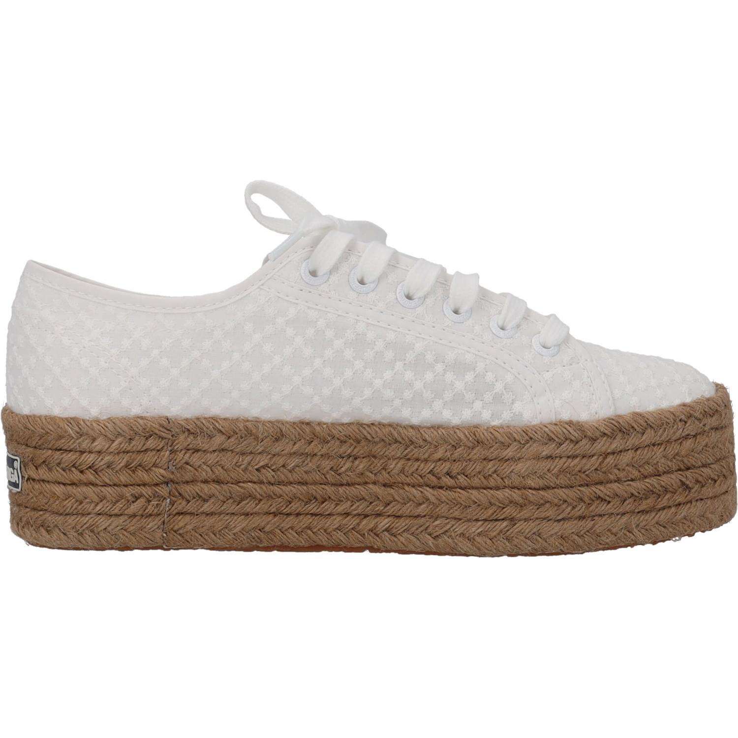 Superga 2790 Cotropew S3126PW, Schnürschuhe, Damen, Weiß
