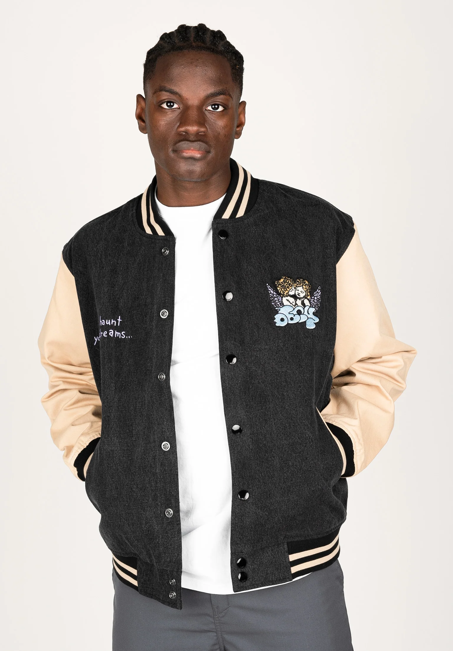 Care Denim Varsity