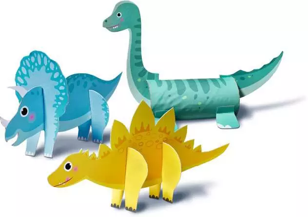 Brüllende Dinosaurier - Bastelset für Kinder ab 6 Jahren