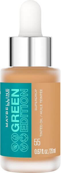 Maybelline Green Edition Superdrop Tinted Dry Oil Nr. 55 Flüssige Foundation