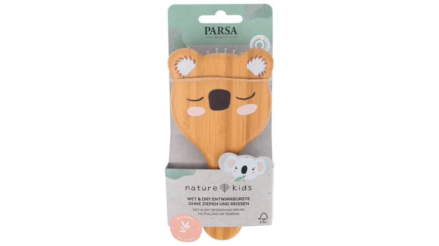 PARSA Beauty Wet & Dry Entwirrbürste Koala