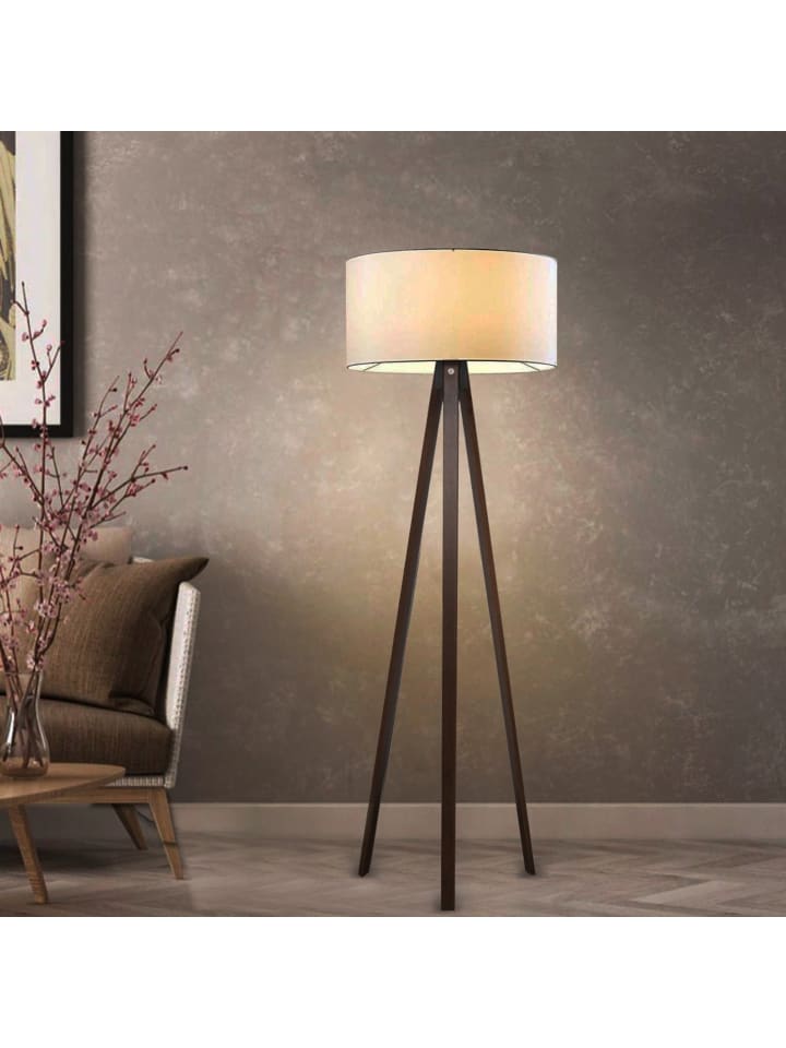 lux.pro Stehleuchte Newport in Creme (H)140cm (D)38cm günstig kaufen onesize