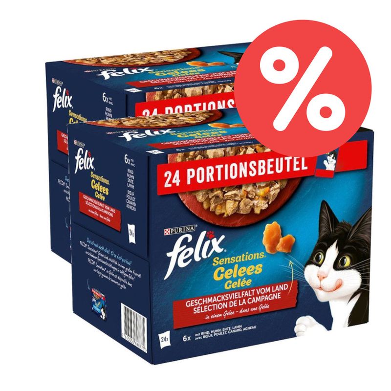 Sparpaket Felix Sensations 48 x 85 g zu TOP-Preisen