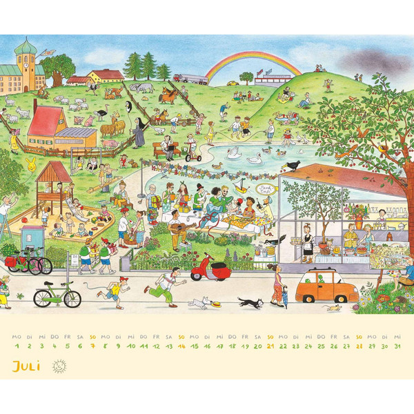 KAL. 2024 WIMMEL-KALENDER - Kalender
