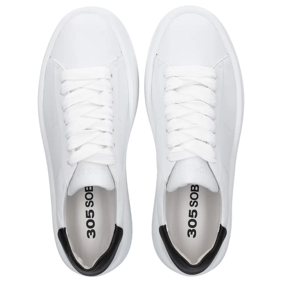 305 SOBE - Sneaker low BOND Kalbsleder - weiß