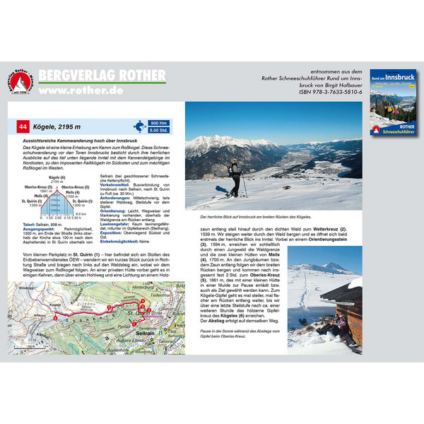 BVR SCHNEESCHUHFÜHRER RUND UM INNSBRUCK