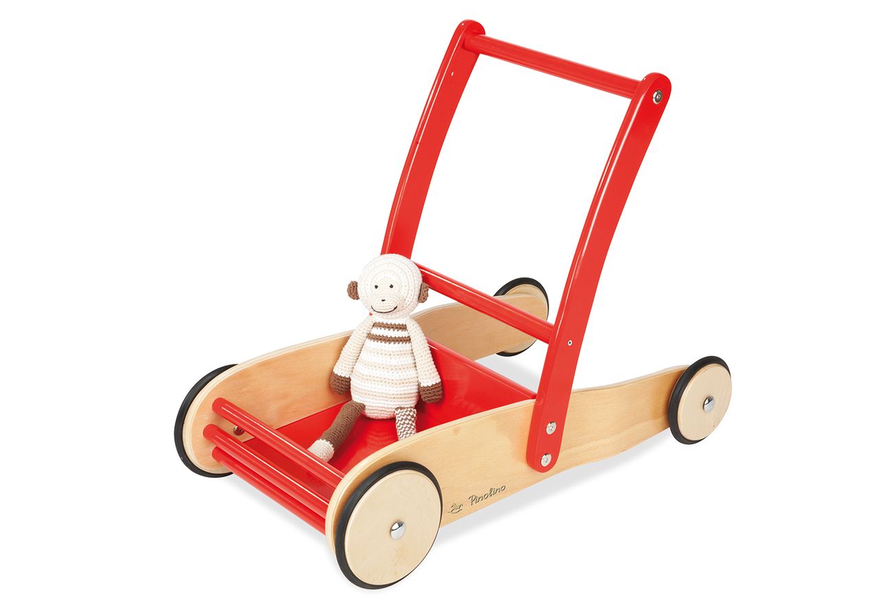 Pinolino Kinderträume Pinolino Lauflernwagen Uli, rot