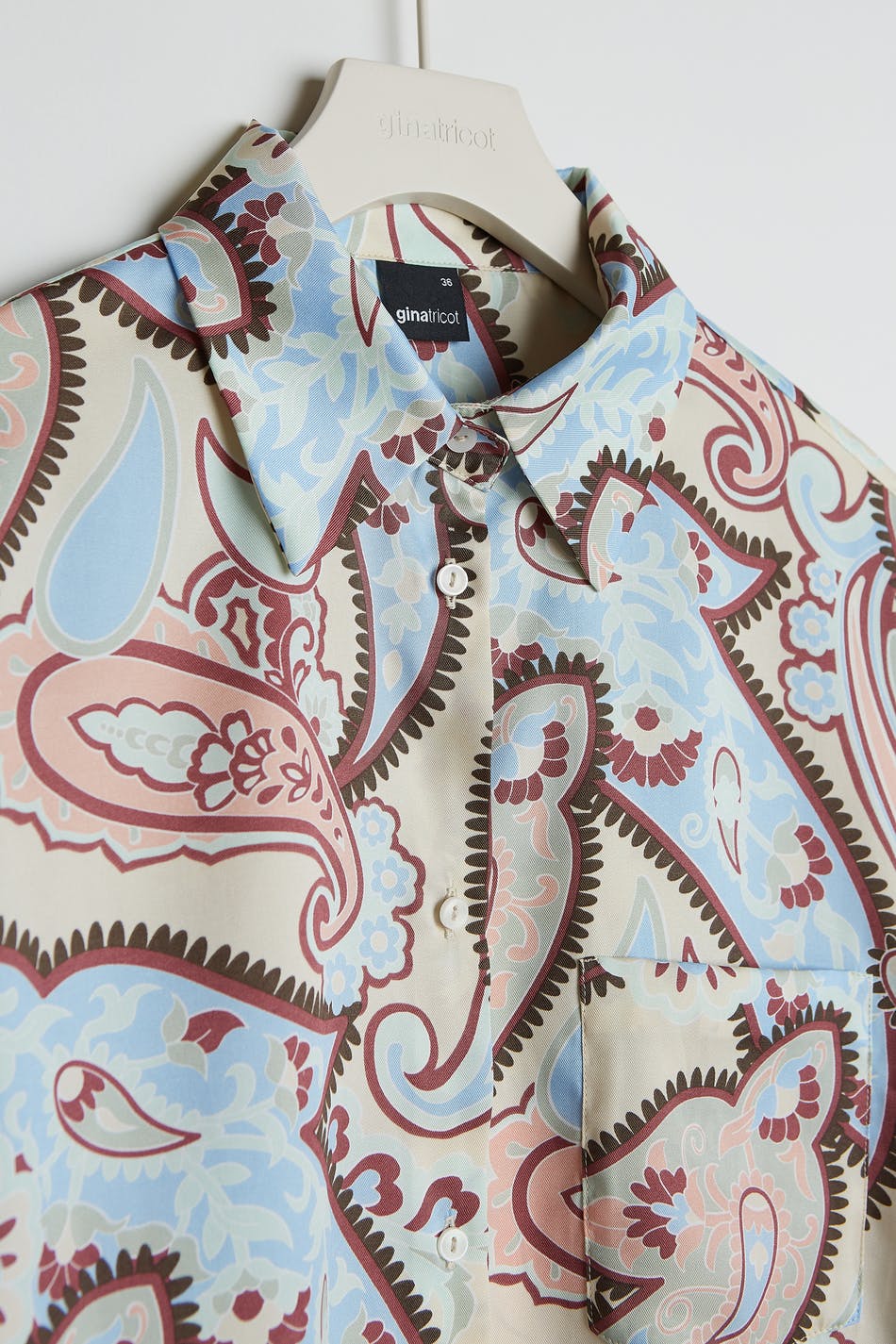 Malou satin shirt