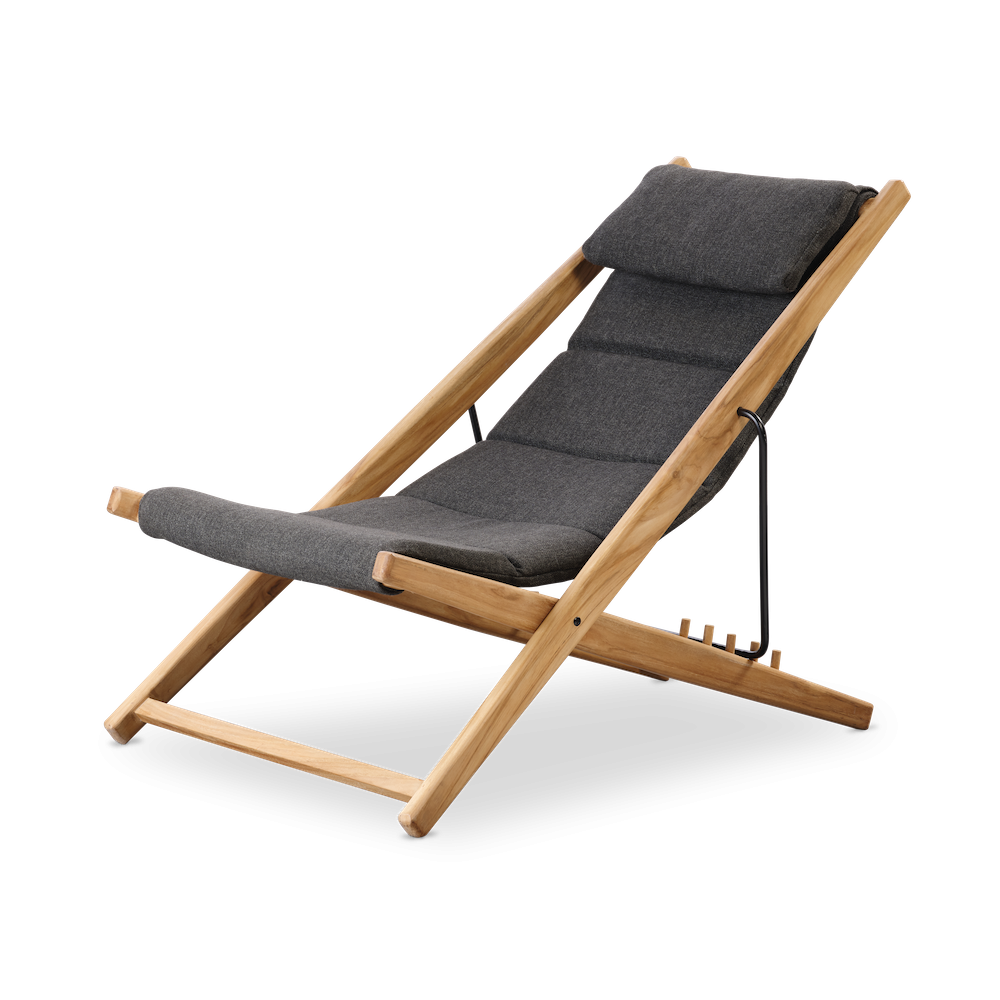 Chill Dept Beaver Creek Charcoal Outdoor Loungestuhl