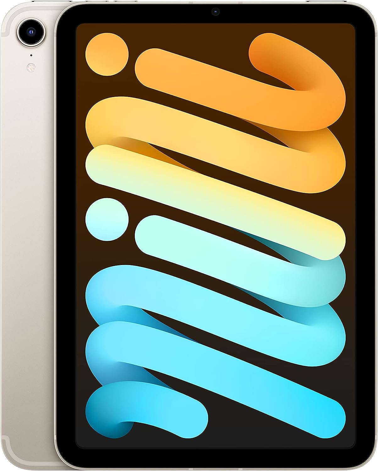 Apple iPad Mini (6th Generation): with A15 Bionic chip, 8.3-inch Liquid Retina Display, Wi-Fi 6, 12MP front/12MP Back Camera, Touch ID, All-Day Battery Life