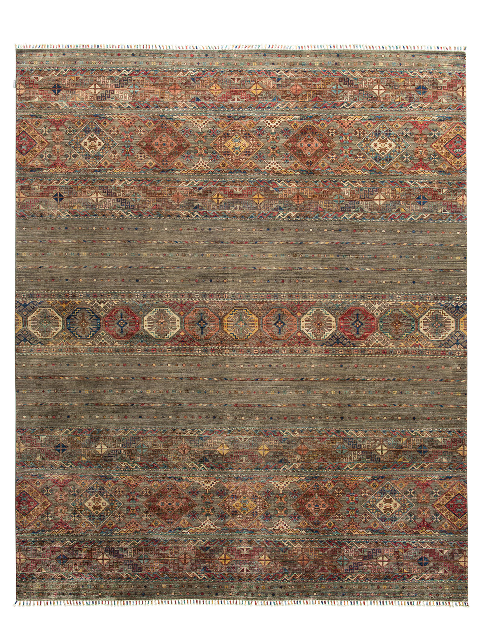Chobi Schal ca. 252 x 306 cm, Unikat / Einzelstück