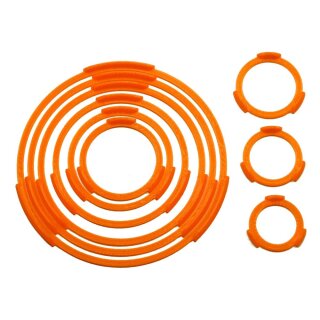 Base Squad Marker 65 mm (Neon-Orange) (6)