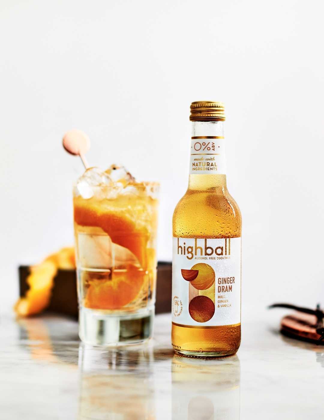 Highball : Ginger Dram - Gueule de joie 0° |  25 cl