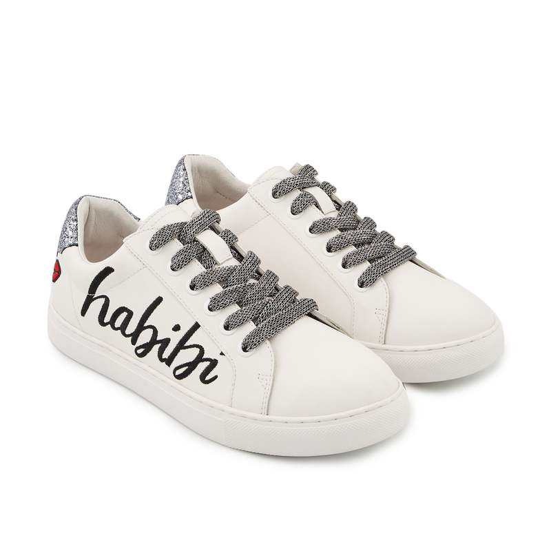 Baskets en cuir Simone habibi