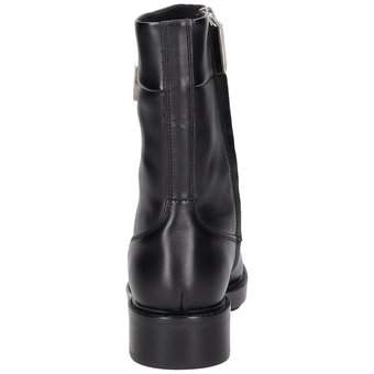 Calvin Klein Rubber Sole Ankle Boot in schwarz