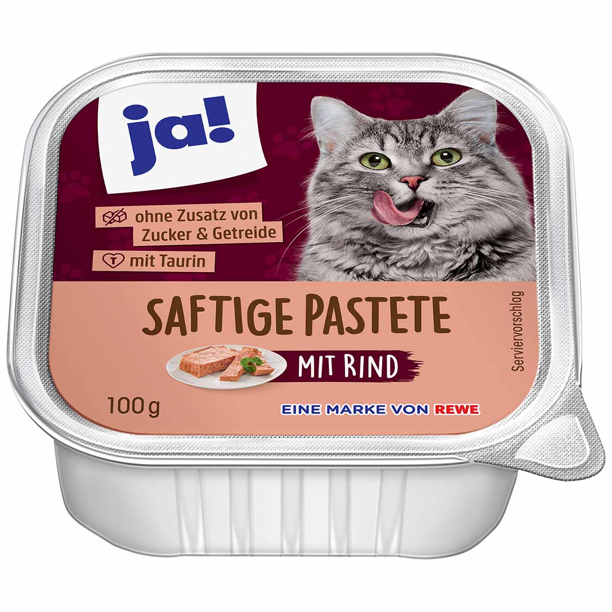 ja! Katzennassfutter Mixpaket Saftige Pastete kaufen