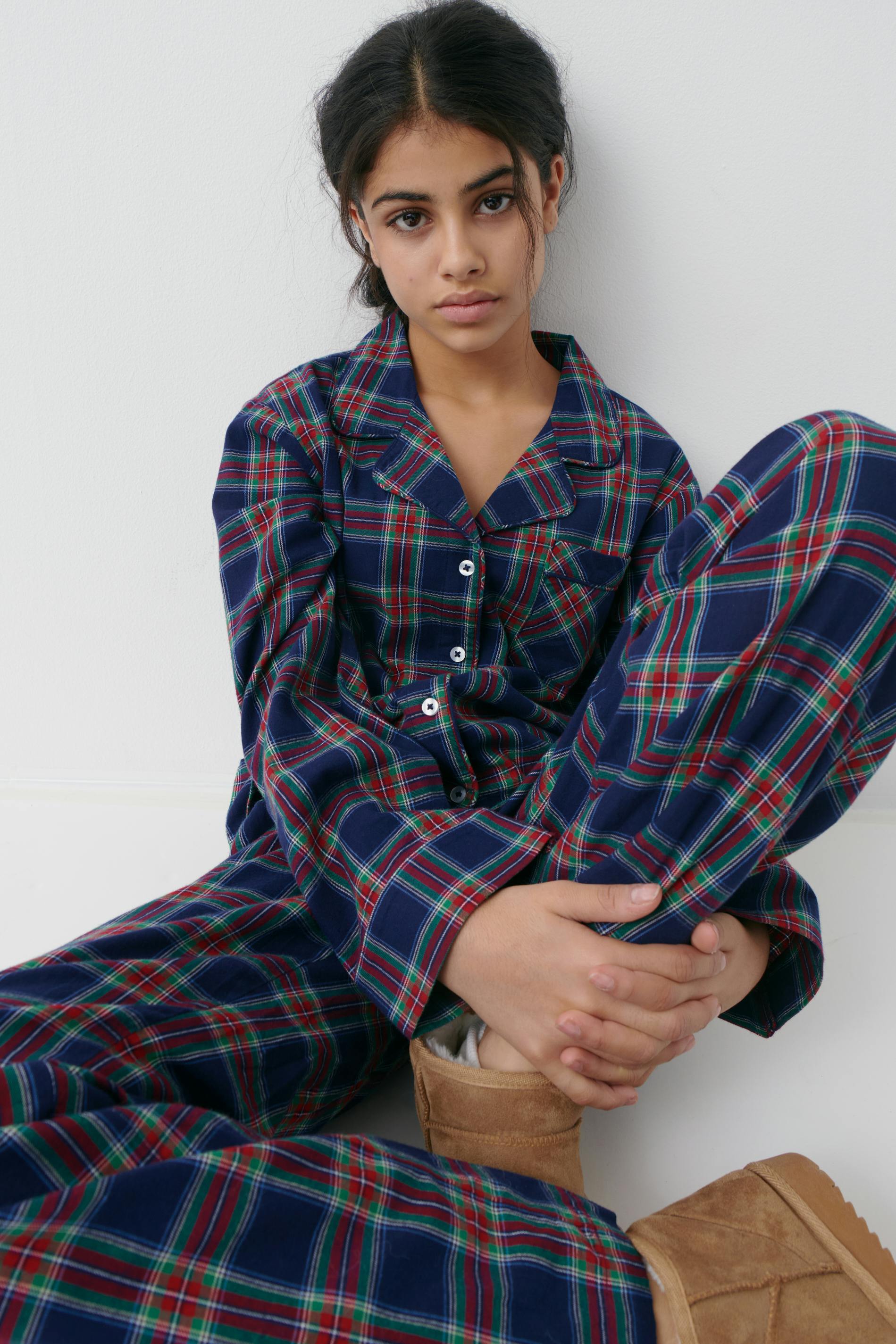 Y flannel pj shirt