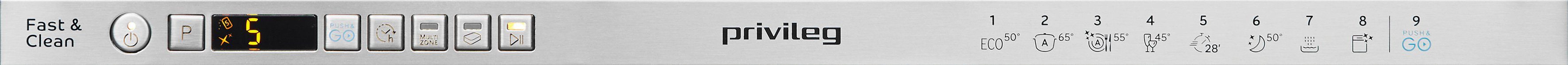 Privileg vollintegrierbarer Geschirrspüler, RIO 3T131 A FE X, 14 Maßgedecke