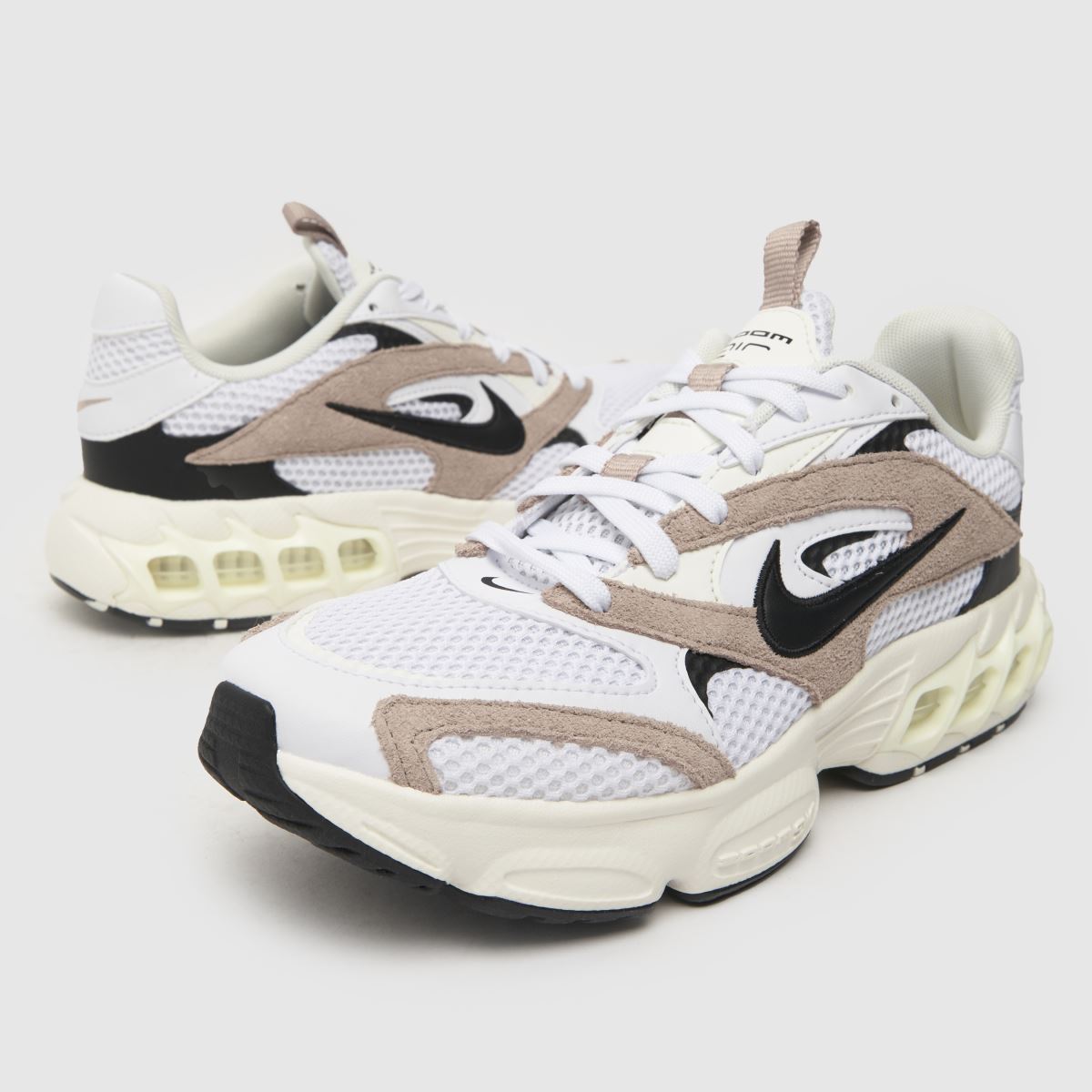 Superge Nike Zoom Air Fire v beli in rjavi barvi