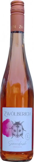 2021 Sommerfrisch rosé Qualitätswein trocken Bio - Weingut Im Zwölberich