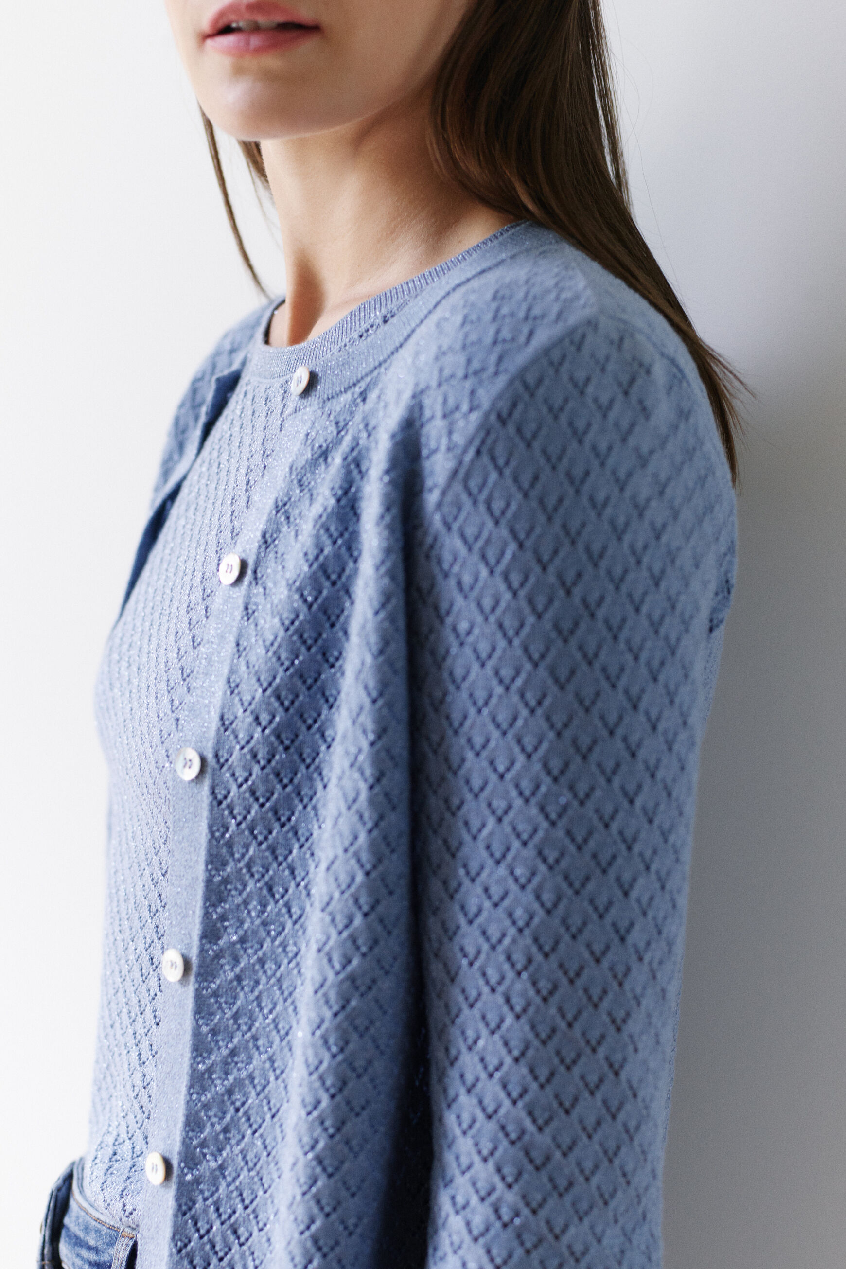 pull cesario denim stone femme