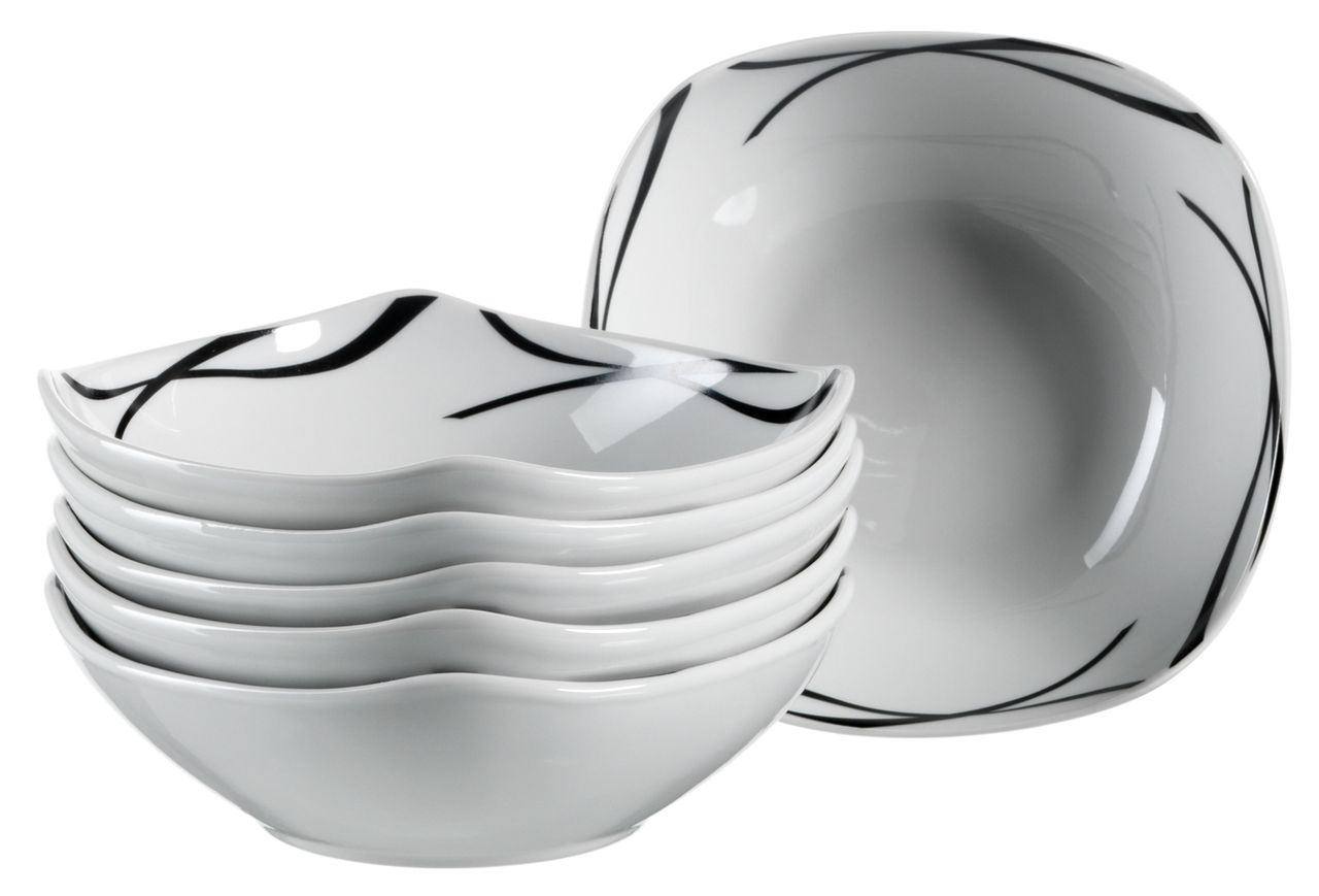 Mäser Serie Oslo, Müslischüssel-Set 6-teilig