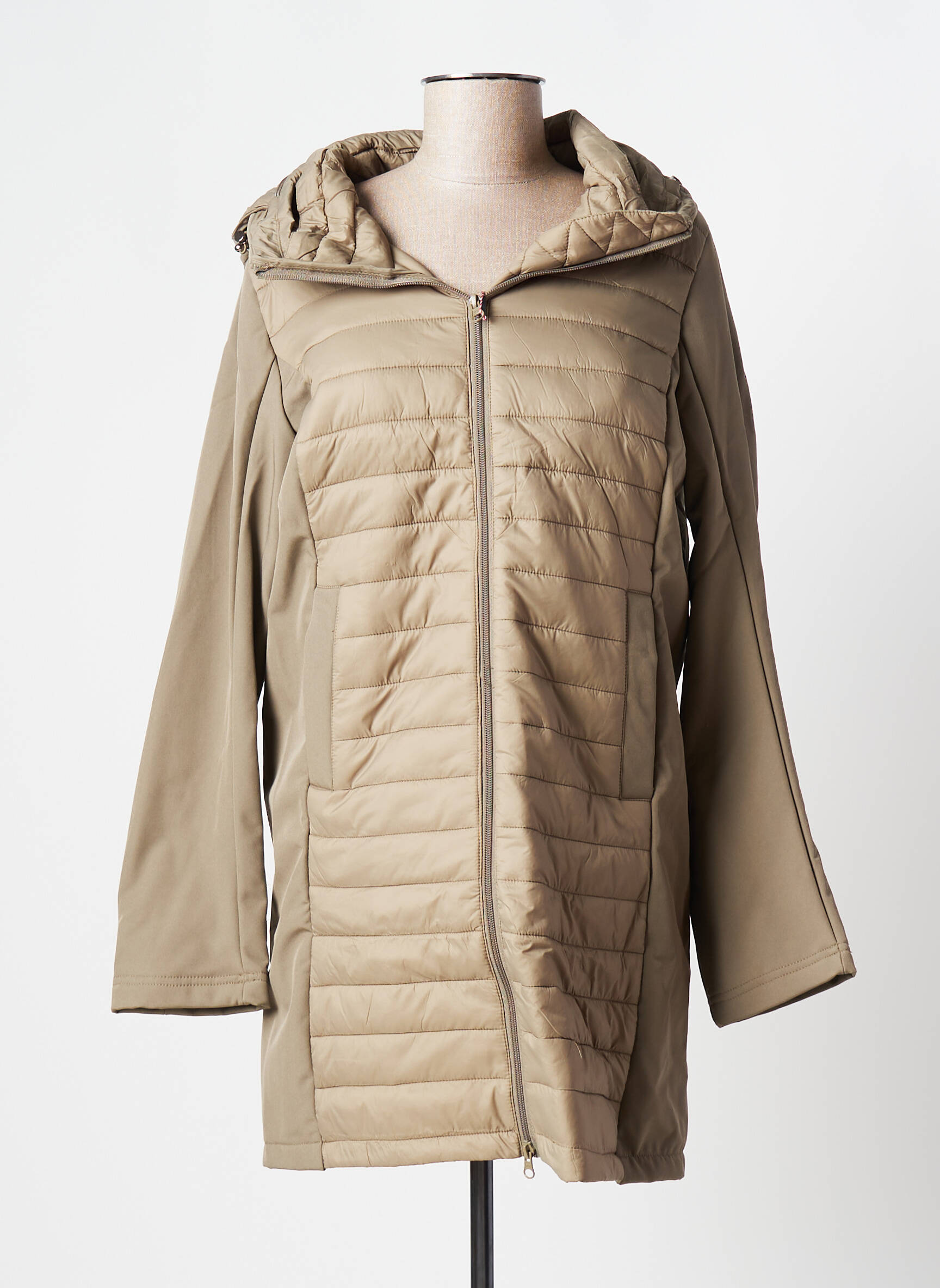 Esprit De La Mer Doudounes Femme couleur vert