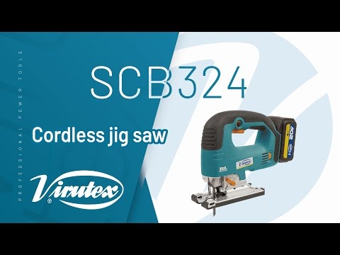 Virutex 3400400 SCB324 Akumulátorová přímočará pila 20V bez baterií a nabíječky