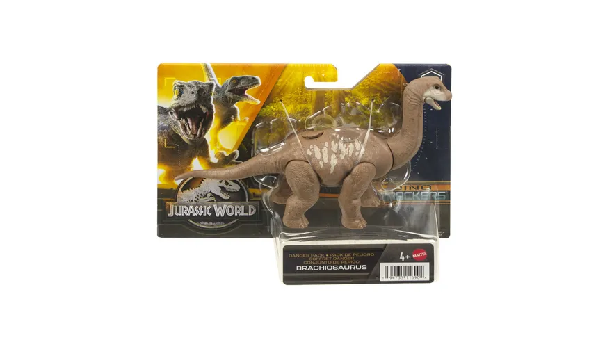 Jurassic World Danger Pack (Dino Trackers), Figur inkl. AR Track-Code, 1 Stück, sortiert