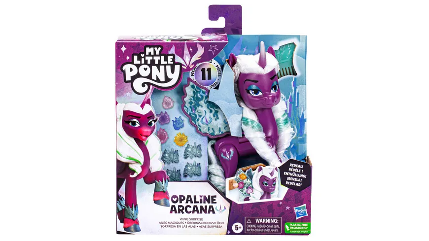 Hasbro - My Little Pony Überraschungsflügel, 1 Stück, sortiert