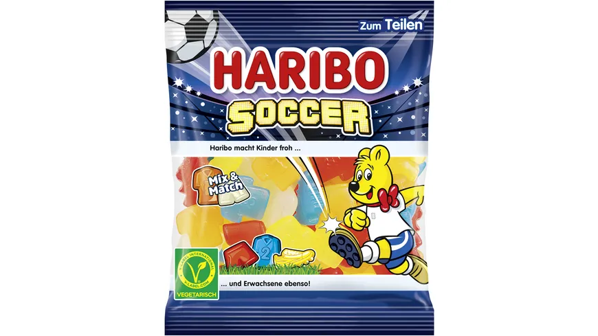 Haribo Fruchtgummi Soccer veggie 175 g